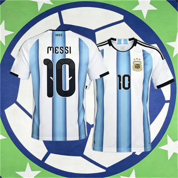2026 Argentina Team Messi 10# Short sleeve Soccer jersey