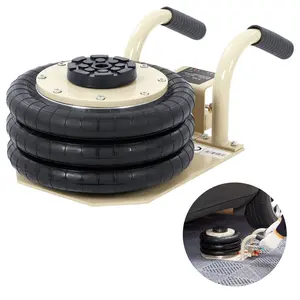 Triple Bag Air Jack 3 Ton 6600 Lbs Pneumatic Jack for Car SUV Lifting Professional Grade Stable Controlled Operation