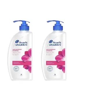 Head & Shoulders Anti Dandruff Shampoo, Smooth and Silky, Pack of 2 - 21.97 oz, Haircare Conditioner Gentle head and shoulders  hair  growth