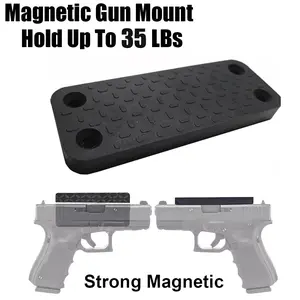 HUAPUDA Quick Draw Magnetic Mount - Securely Hold Your Holster Anywhere, Anytime - Perfect for Vehicles, Trucks, Homes, Walls, and Desks - 45lbs Strength, Best for Christmas, Perfect for Thanksgiving