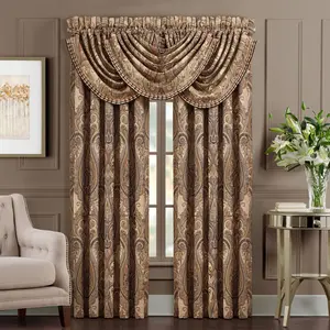 Luciana Beige Window Panel Pair (Set of 2)