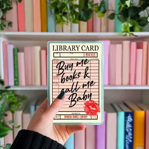 Call Me Pretty Library Card EReader Inserts