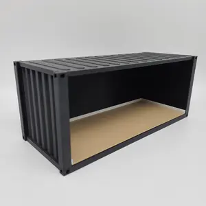 1:24 Shipping Container Roombox Empty (Magnetic or Non-magnetic) - 1/24 Modern Mini Doll House Miniature