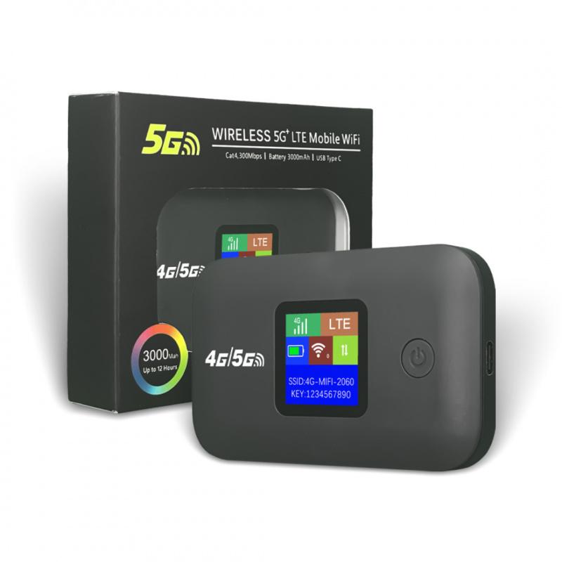 4G LTE WF Router 150Mbps Portable Wireletss Mifi Modem 3000Ma Mini Outdoor WF Hotspot with Sim Card Slot Mobile Pocket Router New 2026 High for Reliable Electronic Component Wireless Wifi Hotspot