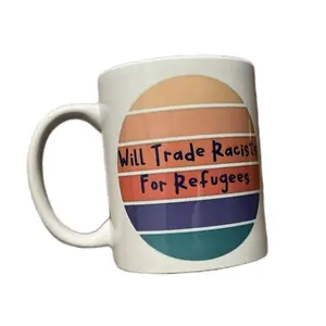 Sublimation  white ceramic coffee mugs cricut handmade Drinkware