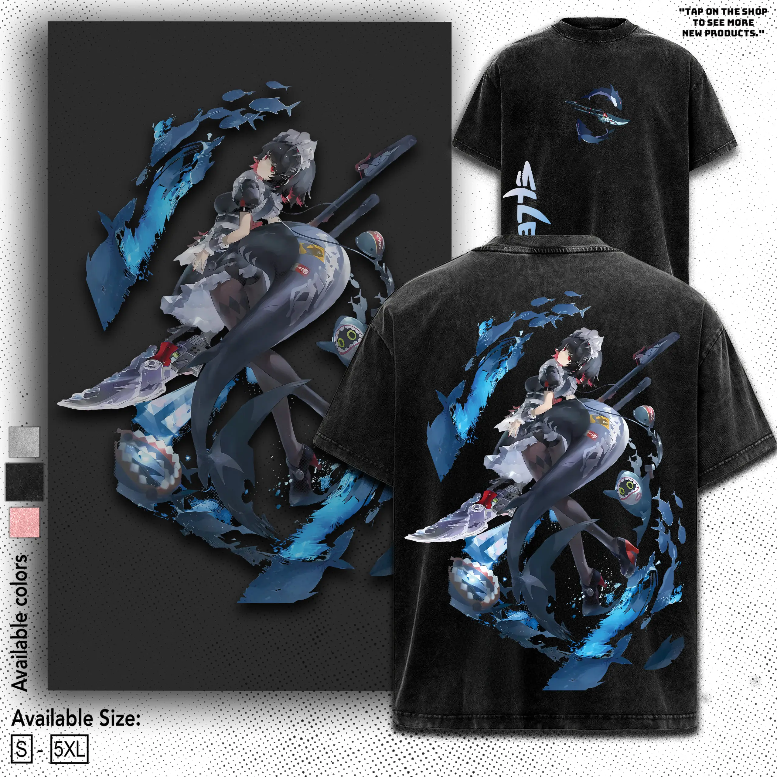Ellen Joe ZZZ  Tshirt, Soft Cotton Unisex Wear, Indie FPS Game Shirt, Streetwear game merch gift