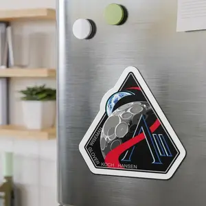 Artemis II Sticker, Moon Mission Vinyl Decal, Space Rocket Laptop Sticker