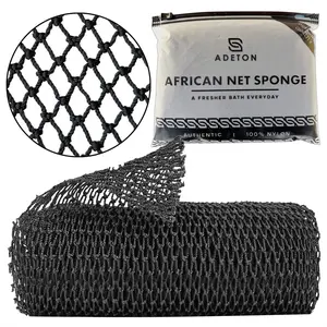 Adeton Authentic African Net Sponges - Deep Exfoliation that Lasts - Large Deluxe Version