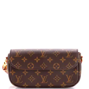 Pre-owned Louis Vuitton Canvas Coated Shoulder Bags Ivy Wallet on Chain Monogram Canvas by Rebag