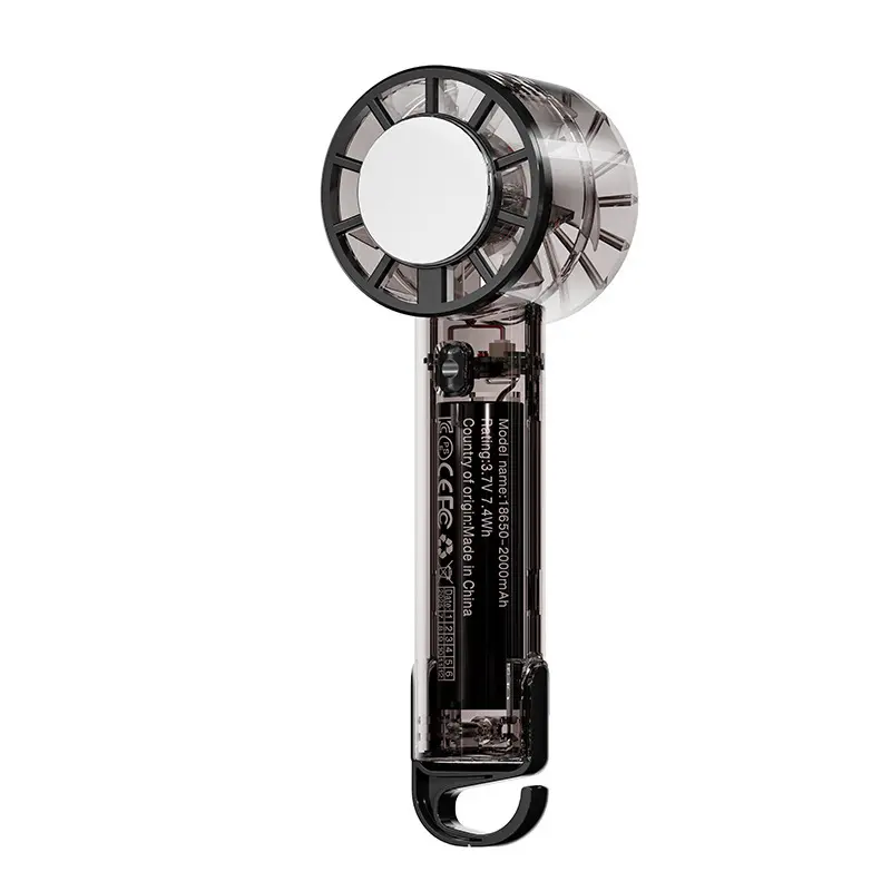 Handheld ice-cooling fan, small semiconductor refrigeration, digital display, portable pocket fan for dormitory and travel, wholesale Handheld ice-cooling fan, small semiconductor refrigeration, digital display, portable pocket fan for dormitory and travel, wholesale