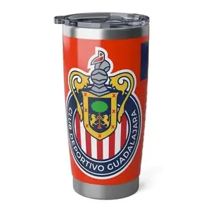 Chivas Tumbler- tell me what name you want on it, customized name Tumbler 20oz, Chivas Deportivo, Liga MX, Soccer, Las Chivas of Guadalajara, Mexican football fan, gift for him, Mexican league