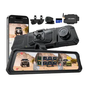Acumen The Legend (2ch: 4K+2.5K, 3ch/4ch: 1080p)- Wifi Direct, App controlled, Heatproof, Shockproof, WDR-enhanced Video quality, GPS logging system, parking monitoring and blind spot reduction