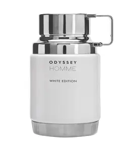 Odyssey Homme White Edition 2oz EDP Spray for Men - Wood Scented Eau de Parfum for Daily Wear and Special Occasions