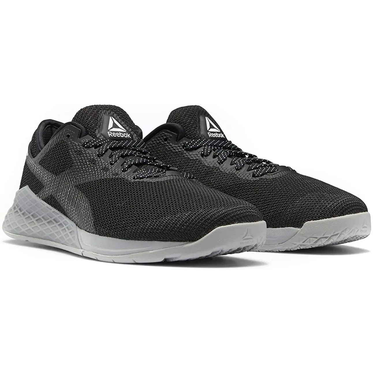 Reebok Mens Nano 9 Cross Trainer - Black/Black/Pure Grey 4 - 7.5 H00756-7.5