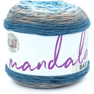 (1 Skein) Mandala Baby Yarn, Wishing Well, 1770 Foot (Pack of 1)
