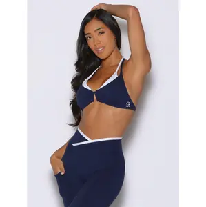 Contrast Voltage Sports Bra