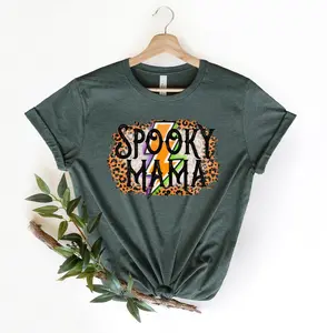 Spooky Mama Shirt, Halloween Mom, Women Halloween, Spooky Vibes Shirt, Halloween Gift, Cute Halloween Tee, Pumpkin Shirt