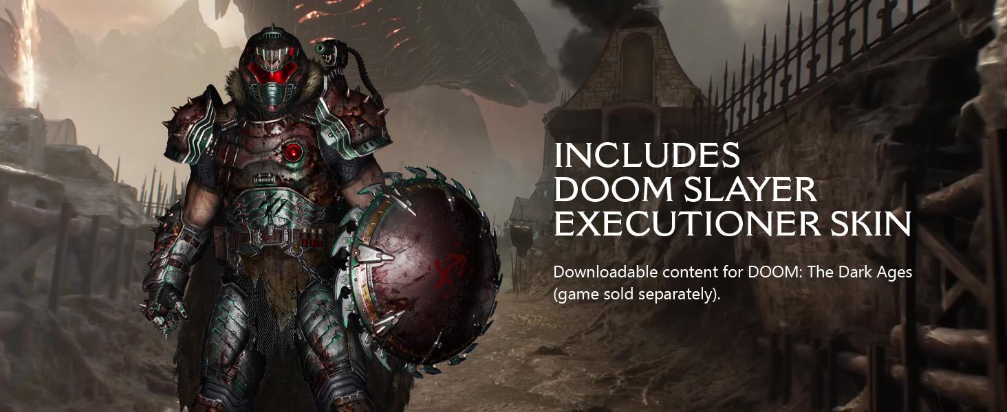 Xbox Wireless Controller DOOM The Dark Ages - Works with Xbox consoles • Windows PC • iOS & Android