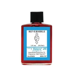 7 Sisters Reversible Oil 1/2 oz to use as a mirror shield to reverse any spells, curses and any harmful evil