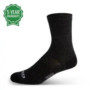 Minus33- Microweight Merino Wool Crew Mountain Heritage Socks - Breathable, Moisture Wicking, Anti-Microbial Made in USA!