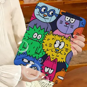 Triple Y-Shape iPad/tablet Case with Pen Holder, Lightweight & Adjustable, Elegant Design for Work, Travel, Home Use