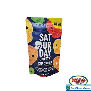 Saturday Sweets Sour Skulls, 3.2oz