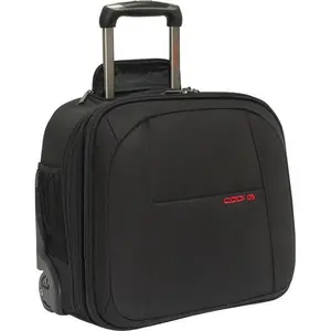 212 MAIN CODi CT3 Wheeled Checkpoint Mobile Lite Rolling Case - Black, Ballistic Nylon, Dual-Compartment, Hook-and-Eye, X-Ray Friendly