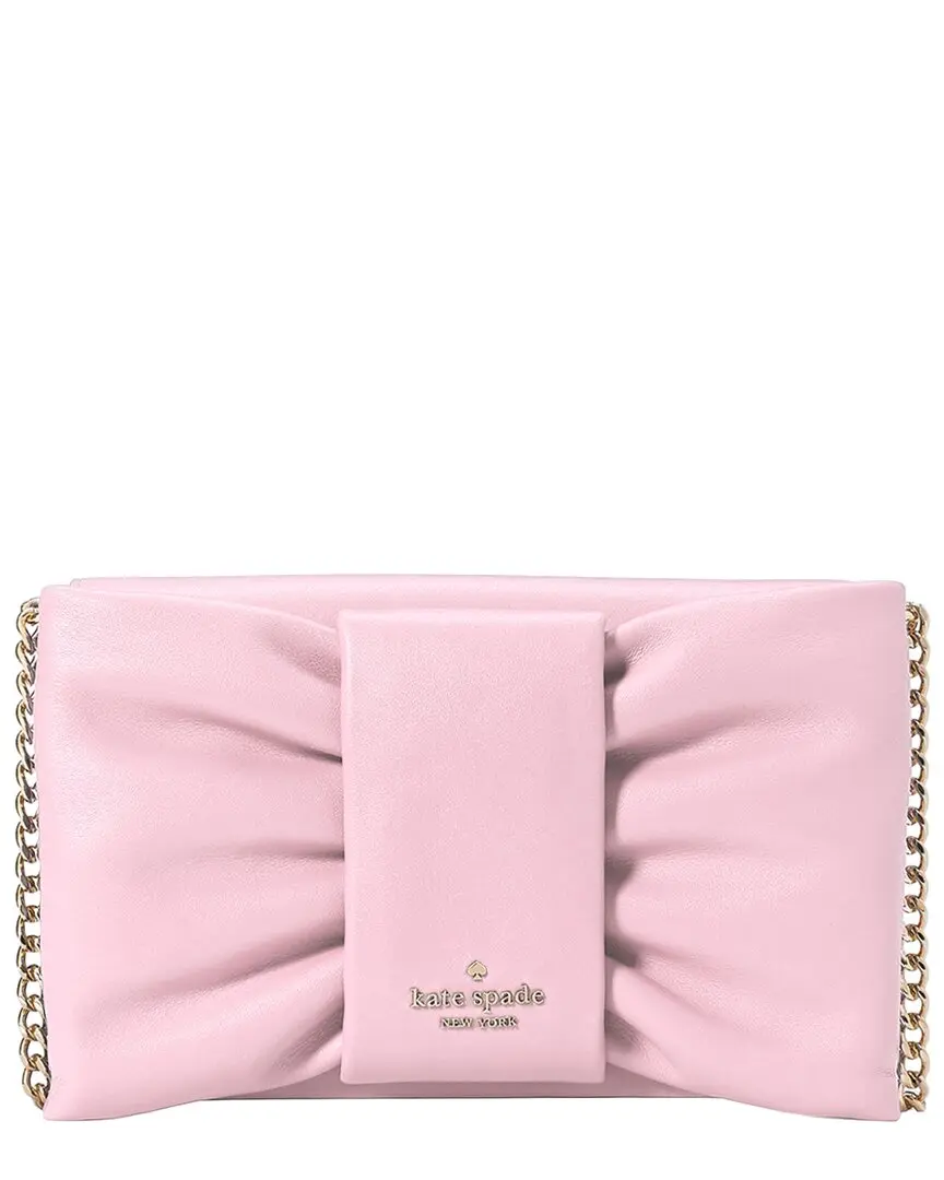 Kate Spade New York Millie Bow Flap Leather Crossbody