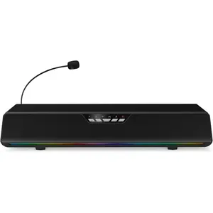 Sound Bar for  TV-- 5.1 Surround Sound Soundbar for PC,  5.4  Sound Bar with Dynamic RGB Light,Plug & Play, Gaming Speakers for  Desktop, PC, Laptop, Tablet