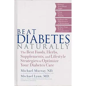 USED Book - Beat Diabetes Naturally by Michael Murray (Hardcover) - english