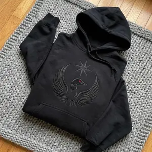 [Made In USA] Minnesota Rebel Loon Resistance Embroidered Hoodie, Progressive MN Rebel Alliance Sweater, Social Justice Activist Apparel, Protest Shirt