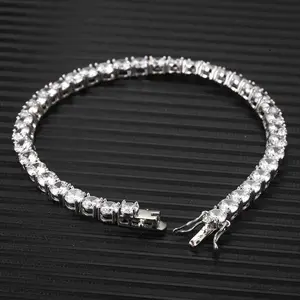 9125  American Street Style Tennis Bracelet | Streamline Design for Bold Personalities | Unisex Streetwear Must-Have Complimentary shipping Casual Accessories