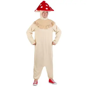 Toadstool Mushroom Adult Costume