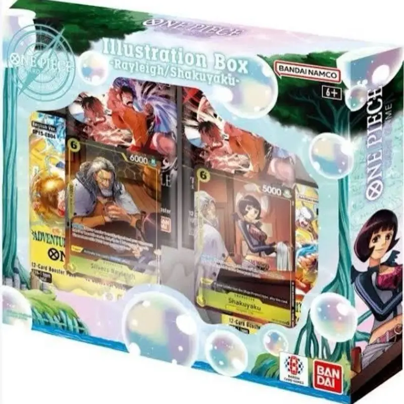 ONE PIECE CARD GAME Illustration Box Rayleigh/Shakuyaku English