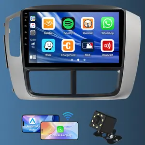 9" Car Stereo For 2006-2008 Honda Pilot , with Wireless CarPlay screen& Android Auto, 2+32G, GPS Navigation, AHD Backup Camera, WiFi