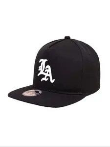 1PC unisex adjustable printed 'LA' baseball cap with letter design, Hat, suitable for spring and summer seasons, travel, beach gatherings, Y2K style, perfect for decorating parties, picnics, sports events, Adjustable Stylish Hat, Trendy Hat, Statement Cap