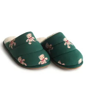 Vera Bradley Bear Mosaic Slippers
