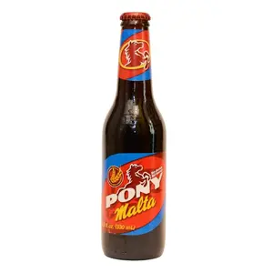 Pony Malta Malt Flavored Colombian Soda 330ml - Authentic Taste of Colombia in Every Sip