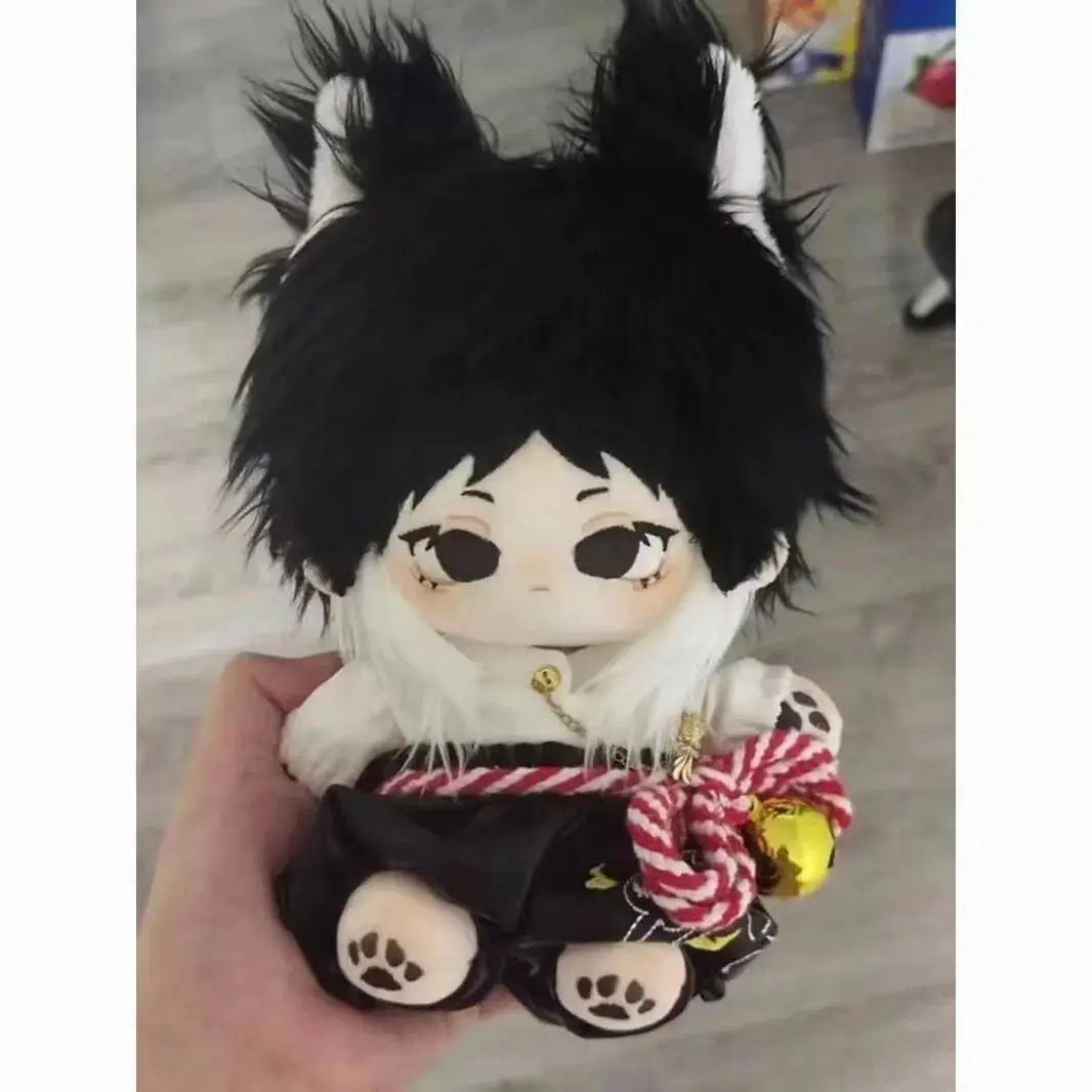 "Bungou Stray Dog" and "Akutagawa Ryunosuke" attribute 20cm cotton doll cool doll anime peripheral gift for your girlfriend