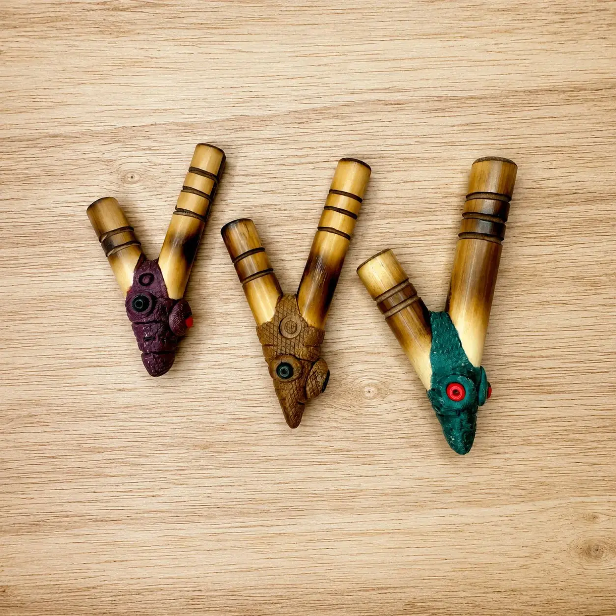 Bamboo Kuripe | Handmade Hapé Applicator