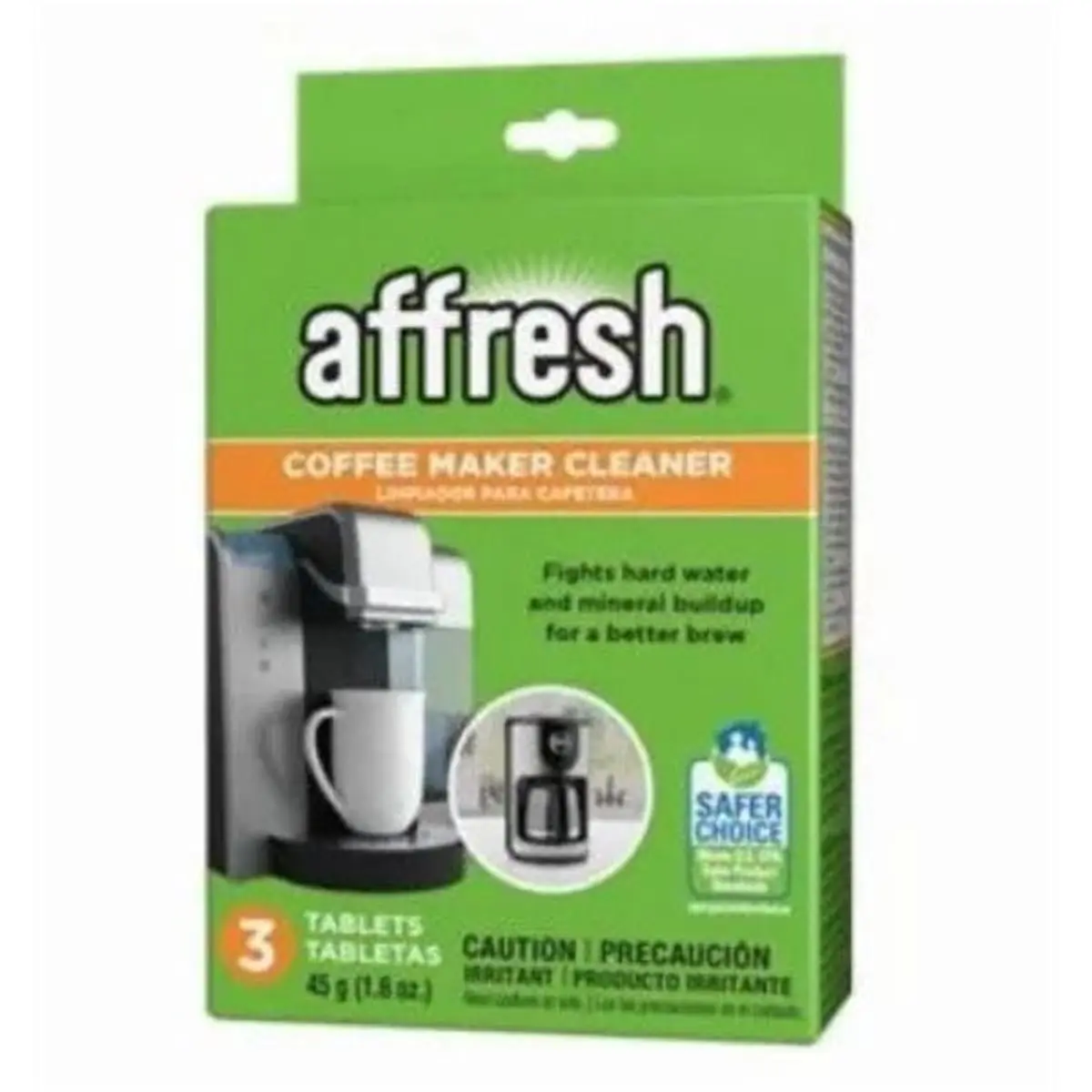 Whirlpool 116946 Coffee Maker Cleaner - Easy Tablets Form Descaling Solution, Mineral Clean for Coffee & Tea Machines & Users’ Kitchen Appliance Maintenance