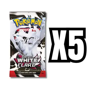 White Flare - 5 Pokémon Booster Packs