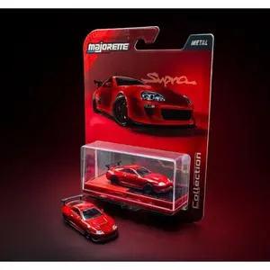 Majorette 1995 Toyota Supra Diecast Toy, Red-Wave 4-2026, 1/64 Scale Collectible