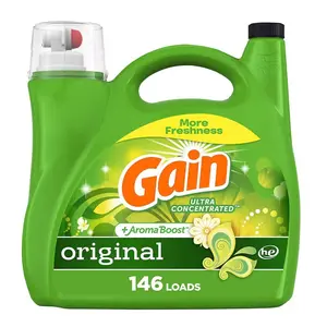 Gain + Aroma Boost Liquid Laundry Detergent, 208 oz. - Original Scent