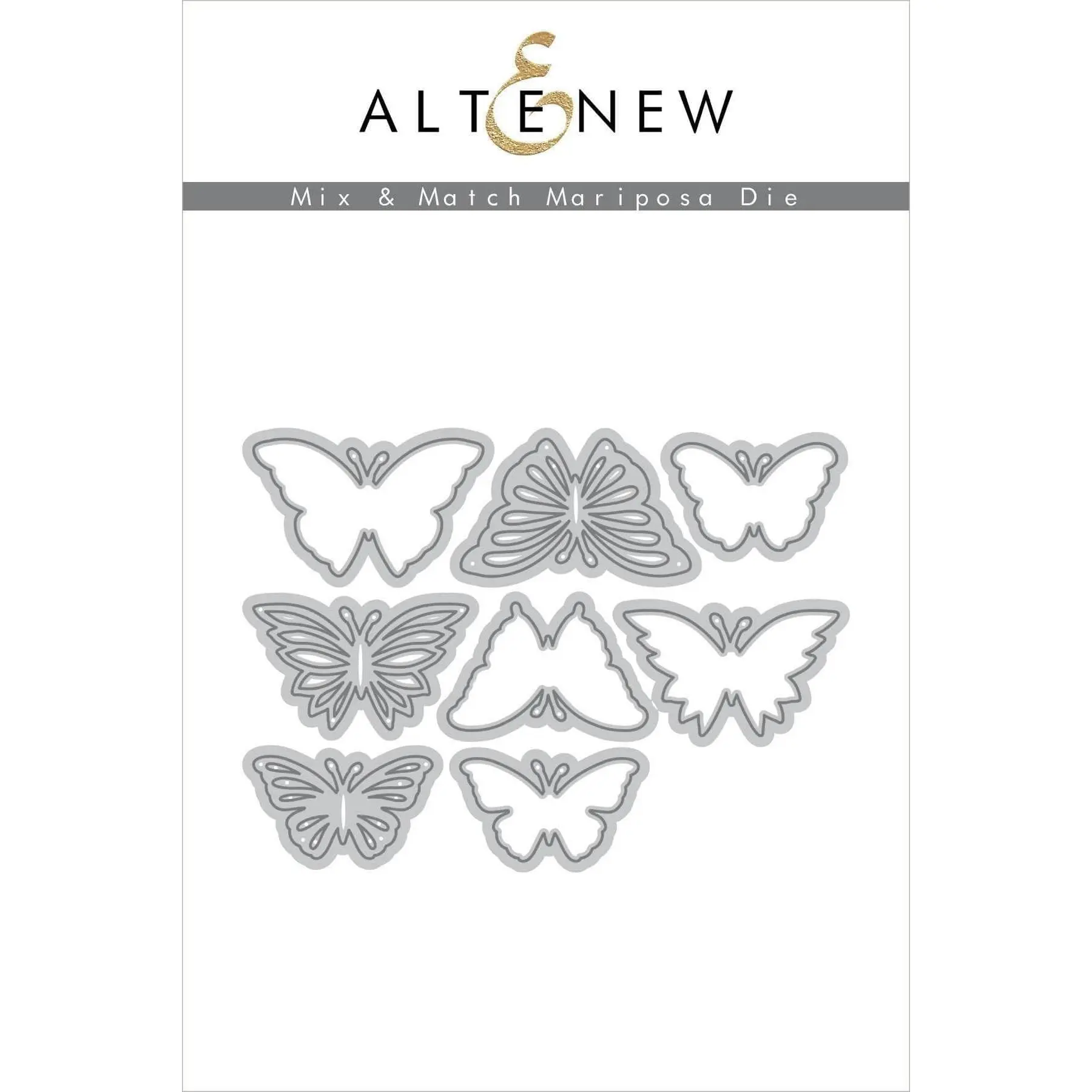 Mix & Match Mariposa Die Set