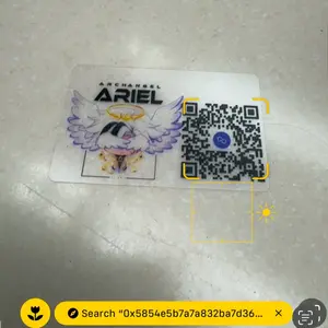 20x Transparent Business Card with Customization Option