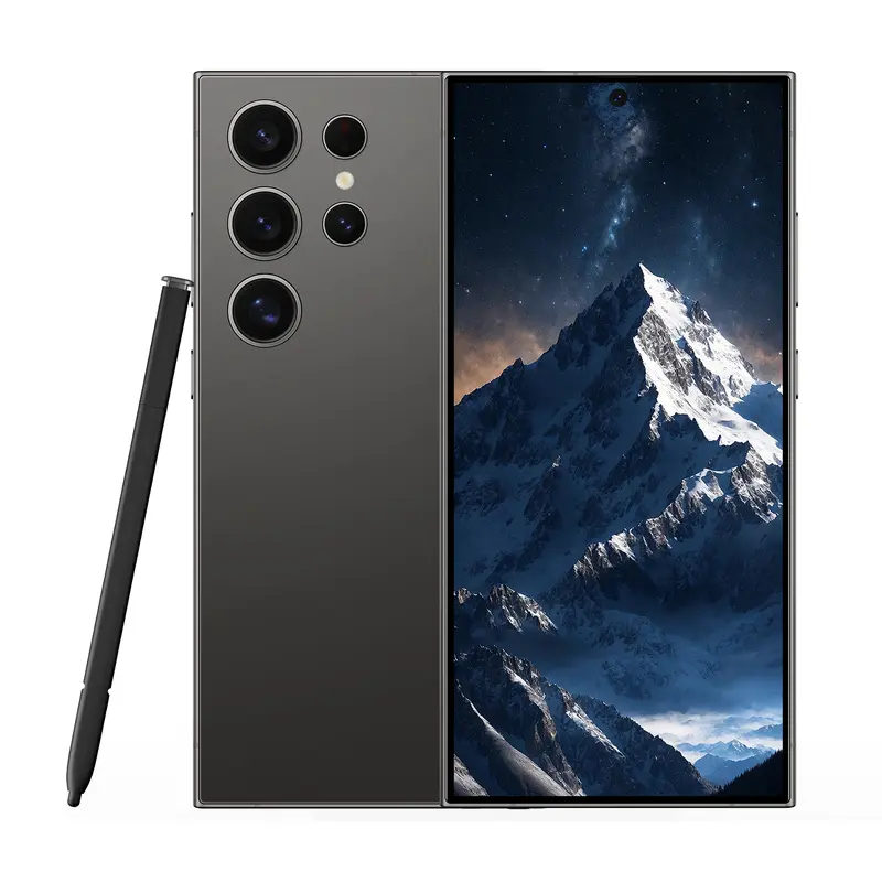 S24 Ultra Smart Android Phone, 6.8 Inch Screen, Dual Sim Slot, Octa-Core Cpu, 4g Network, 4GB RAM, 64GB Storage, 4500mah Battery