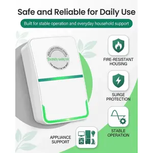 Plug-In Power Box with US Plug, Wide Voltage Range 90–250V, 2026 Design