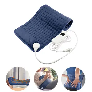 Multifunctional Electric Heated Blanket for Back Neck Shoulder Knee Leg Abdomen, Large Area Washable Heating Pad Gift for Men Women Parents