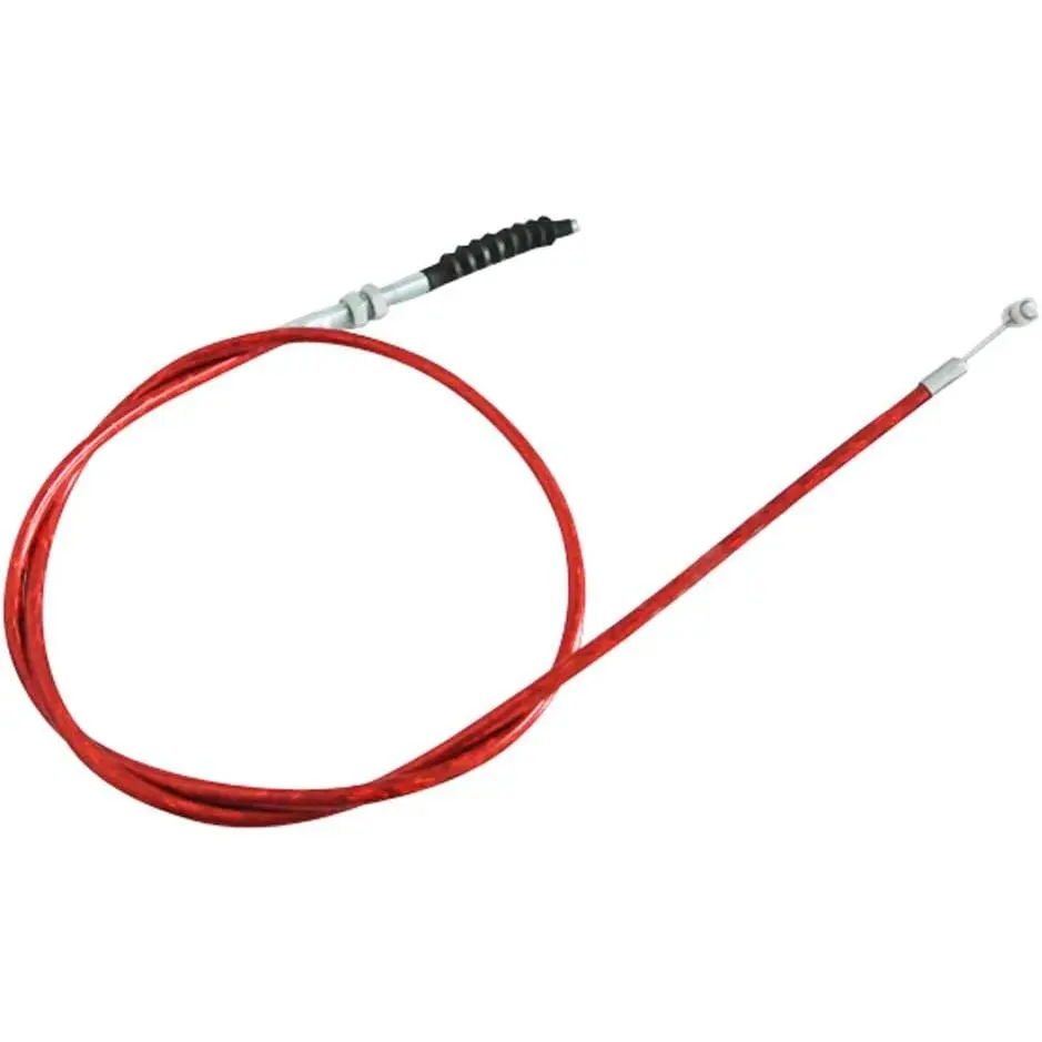 Red Motorcycle Clutch Cable Repair Replacement Part (85mm, 1070mm) - Motorcycle Parts for 110,125,150,200,250cc Chinese-Made Dirt Bikes, Baja, SSR, SDG, Dirt Bike